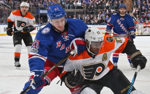 Хоккей. НХЛ. Рейнджерс - Филадельфия. Прогноз: ИТ-1 (2.5) Б