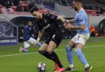 Футбол. Чемпионат УЕФА. Манчестер Сити – Боруссия (Мёнхенгладбах). Прогноз: Фора 1 (-1.5)