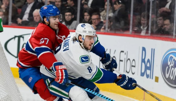 Хоккей. NHL. Ванкувер Кэнакс – Монреаль Канадиенс. Прогноз: ИТ-2 Меньше (3.5)