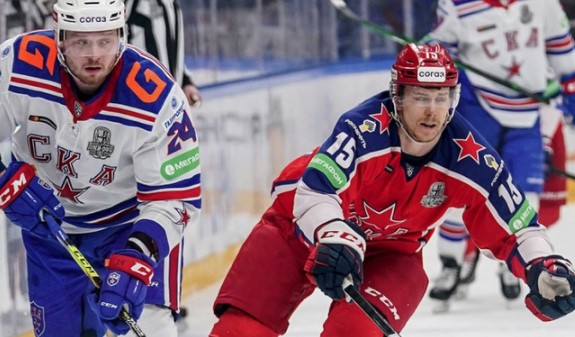 Хоккей. КХЛ. СКА — ЦСКА. Прогноз: 1X
