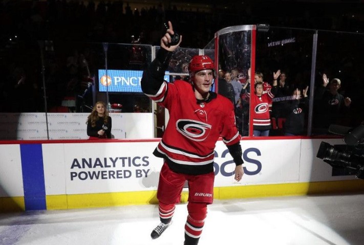 Хоккей. NHL. Каролина — Детройт. Прогноз: Гол в каждом периоде - ДА