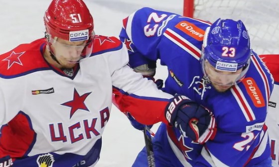 Хоккей. КХЛ. ЦСКА – СКА. Прогноз: Тотал (3.5) Б