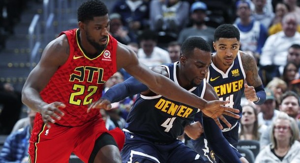 Баскетбол. NBA. Денвер Наггетс - Атланта Хоукс. Прогноз: Фора 1 (-3)