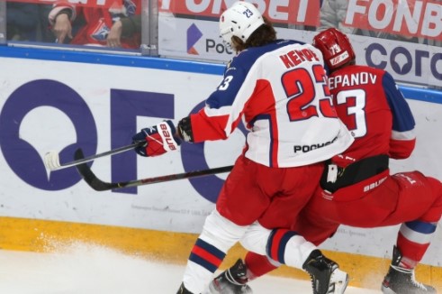 Хоккей. КХЛ. Локомотив Ярославль – ЦСКА. Прогноз: Второй не проиграет и общий тотал < 6.5