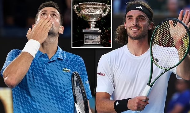 Теннис. Australian Open. Мужчины. Финал. Циципас Стефанос - Джокович Новак. Прогноз: Тотал (33.5) Б