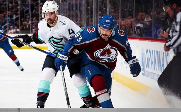 Хоккей. НХЛ. Сиэтл - Колорадо. Прогноз: Тотал (5.5) Б