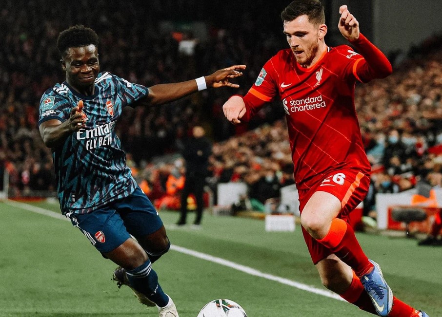 Футбол. Чемпионат Англии. Премьер-лига. Ливерпуль - Арсенал. Прогноз: Обе Забьют - Да