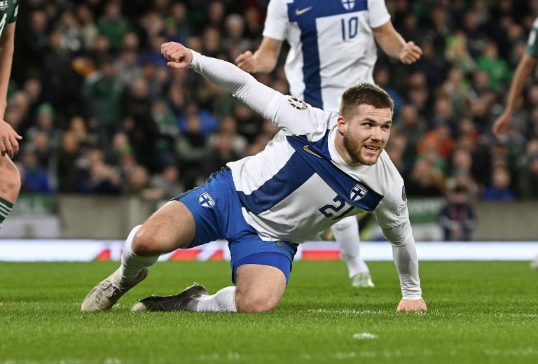 Футбол. Чемпионат Европы 2024. Финляндия - Словения. Прогноз: ИТ-1 (1) Б