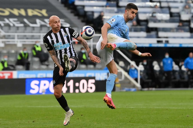 Футбол. Чемпионат Англии. Премьер-лига. Манчестер Сити - Ньюкасл Юнайтед. Прогноз: ИТ 2: Б (1)