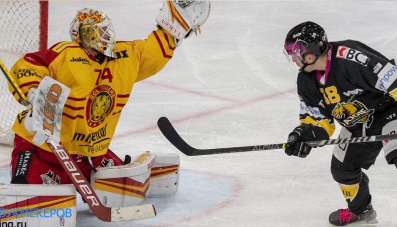 Хоккей. Национальная лига А. Аджой - Берн. Прогноз: 1Х2 (осн. время)