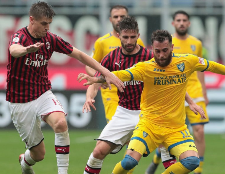 Футбол. Серия А Италия. Милан – Фрозиноне. Прогноз: Победа 1