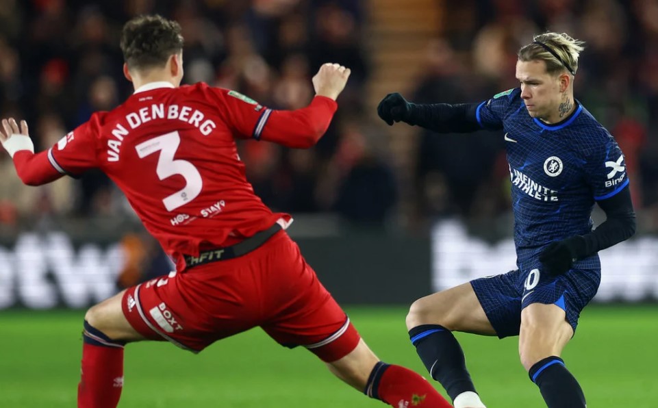 Футбол. Англия. Челси - Мидлсбро. Прогноз: Тотал (2.5) Б