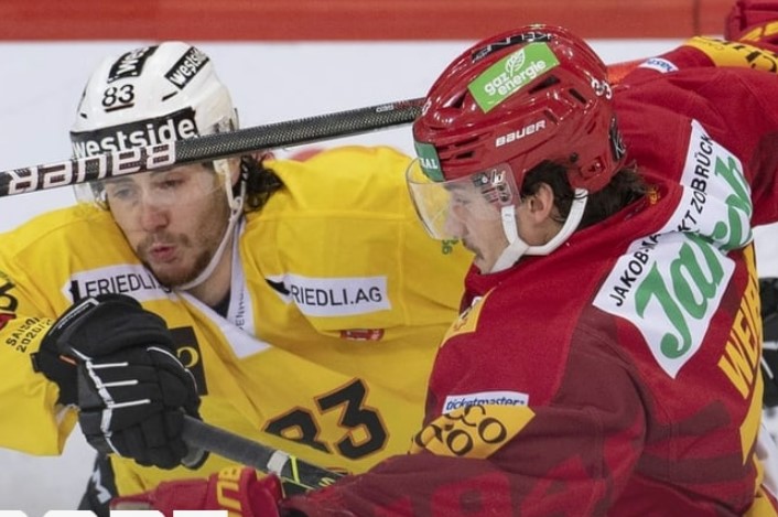 Хоккей. Швейцария. Национальная лига 2023-2024. Берн - Давос. Прогноз: Тотал (4.5) Б