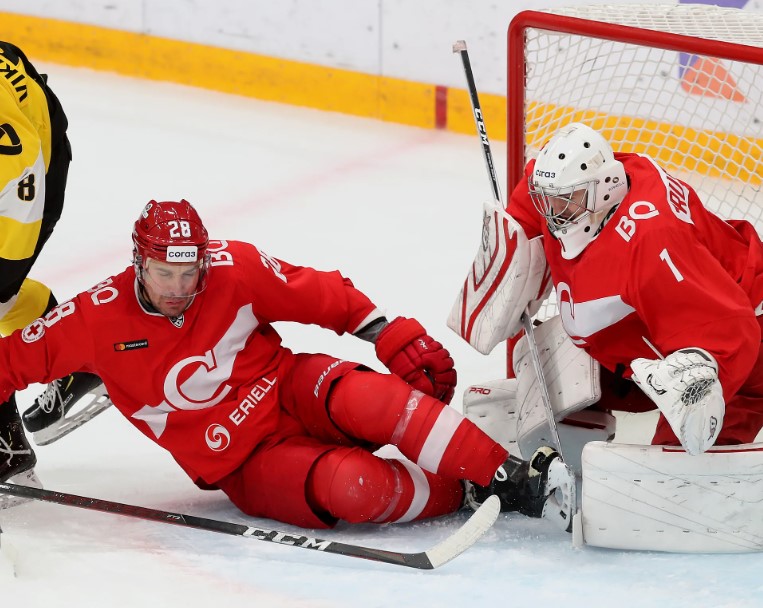 Хоккей. КХЛ, Дивизион Боброва. Спартак - Северсталь. Прогноз: ИТ-1 (3) Б