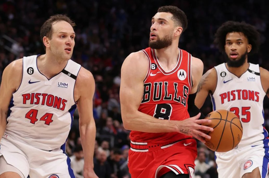 Баскетбол. NBA. Детройт Пистонс - Чикаго Буллз. Прогноз: Тотал (215.5) Б