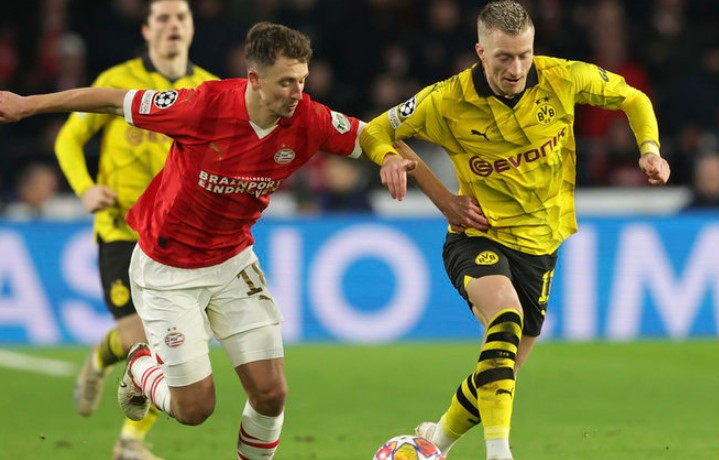 Футбол. Чемпионат Англии. Боруссия - ПСВ. Прогноз: П1