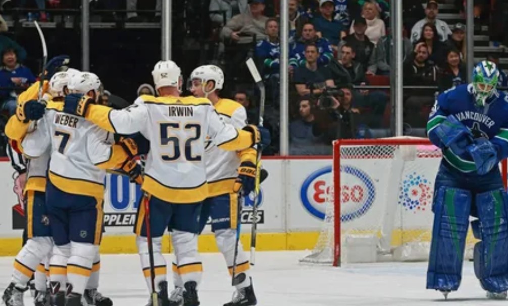 Хоккей. НХЛ. Нэшвилл Предаторз - Ванкувер Кэнакс. Прогноз: Броски в створ (55.5) М