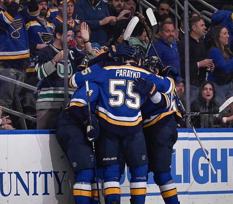 Хоккей. NHL. Сент-Луис — Чикаго. Прогноз: П1 + ИТ-1 (2.5) Б