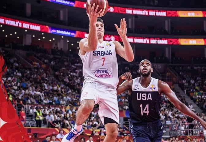 Баскетбол. Товарищеские матчи. Сборные. США - Сербия (с ОТ). Прогноз: Фора 2 (17)