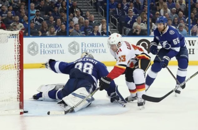 Хоккей. НХЛ. Калгари Флэймз — Тампа-Бэй Лайтнинг. Прогноз: П1 в матче