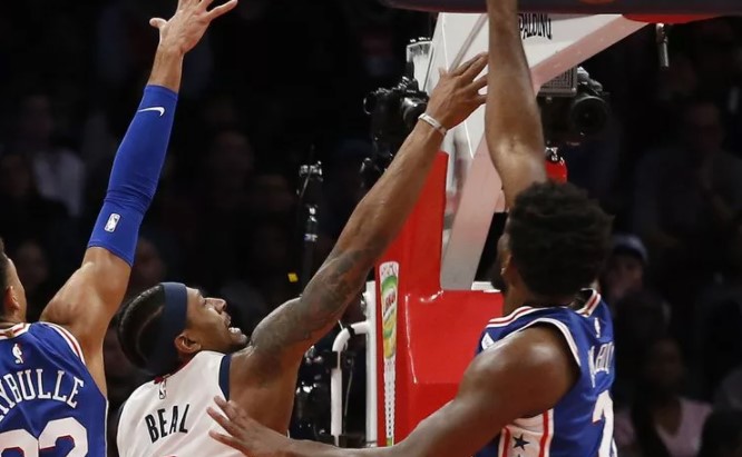 Баскетбол. NBA. Филадельфия Севенти Сиксерс - Вашингтон Уизардс. Прогноз: Фора 1 (-5)