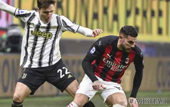 Футбол. Италия. Ювентус – Милан. Прогноз: П1