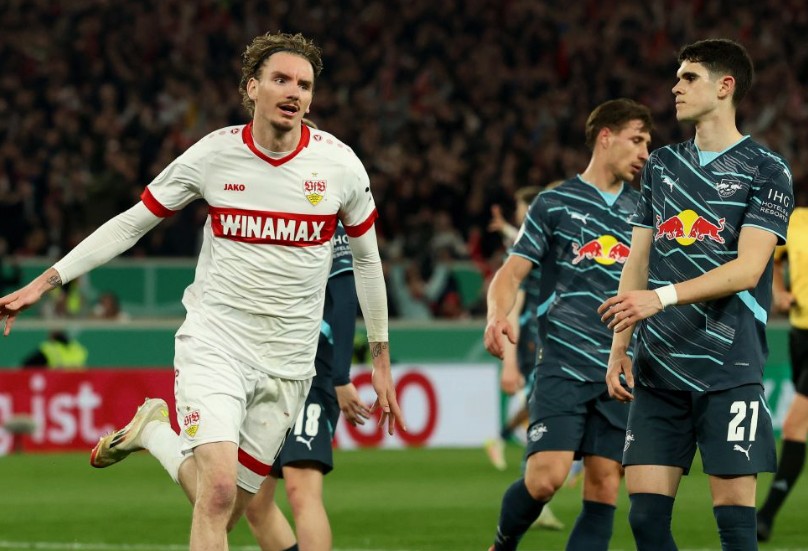 Футбол. Чемпионат Германии. РБ Лейпциг — Хоффенхайм. Прогноз: П1