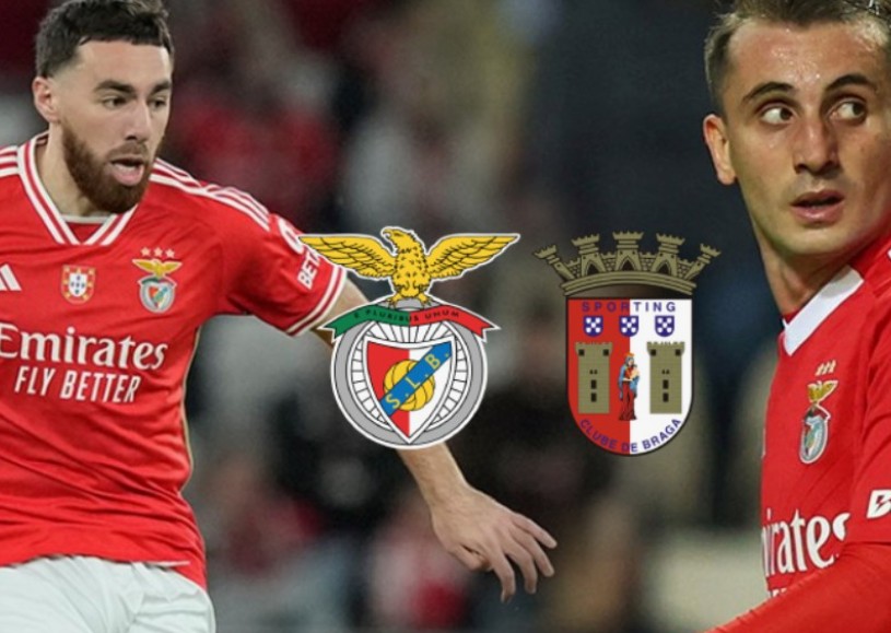 Футбол. Кубок португальской лиги, Полуфинал. Бенфика — Брага. Прогноз: Обе забьют - ДА