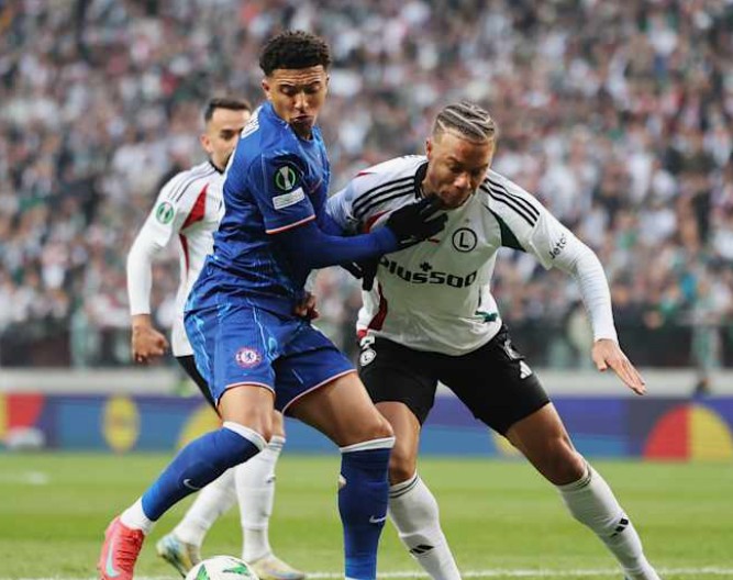 Футбол. Лига конференций УЕФА, 1/4 финала. Челси — Легия. Прогноз: Фора 1 (-1.5)