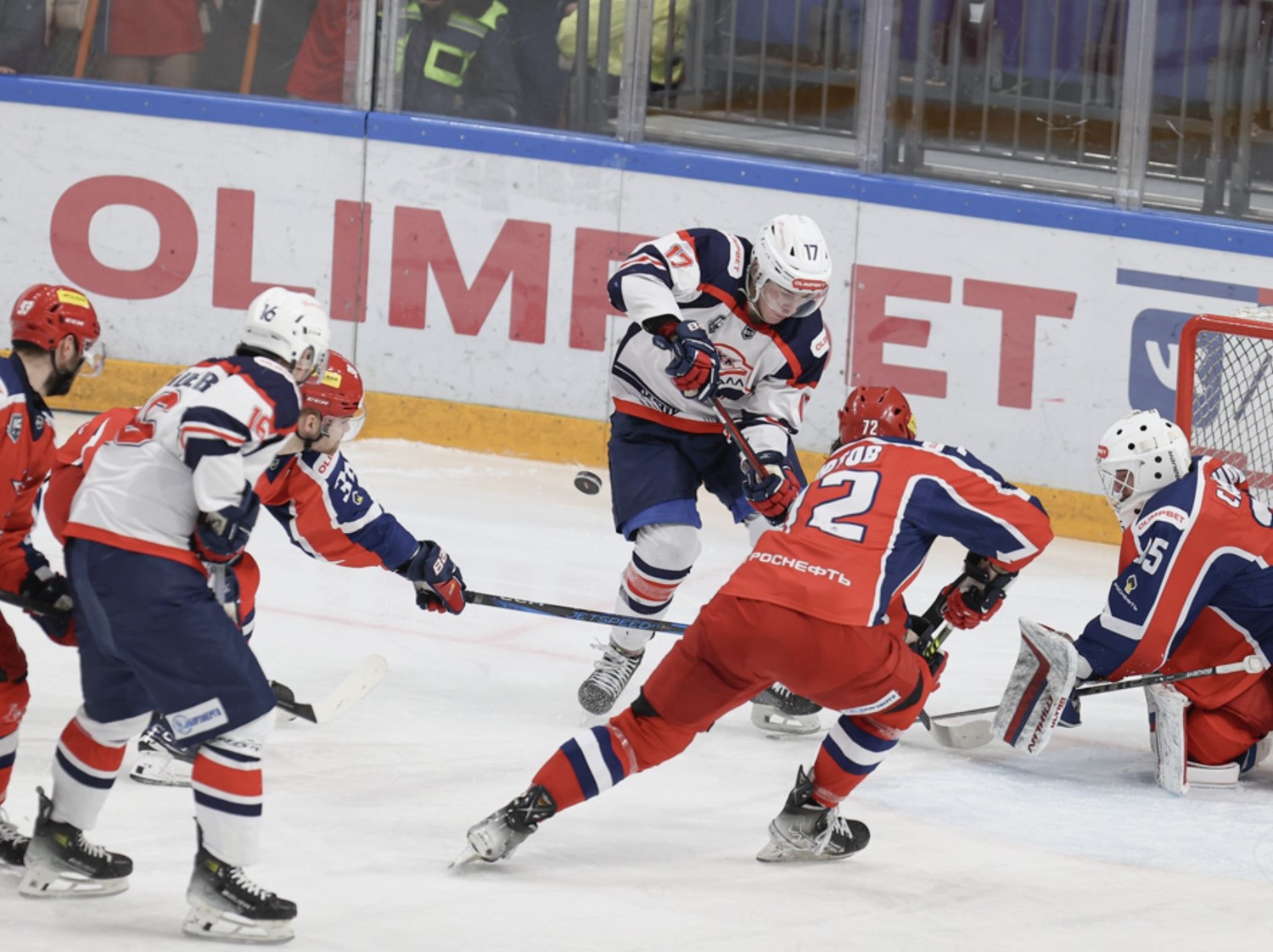 Хоккей. Olimpbet ВХЛ 2025-2026. Звезда Москва - Кристалл Саратов. Прогноз: ИТ-1 (3.5) Б