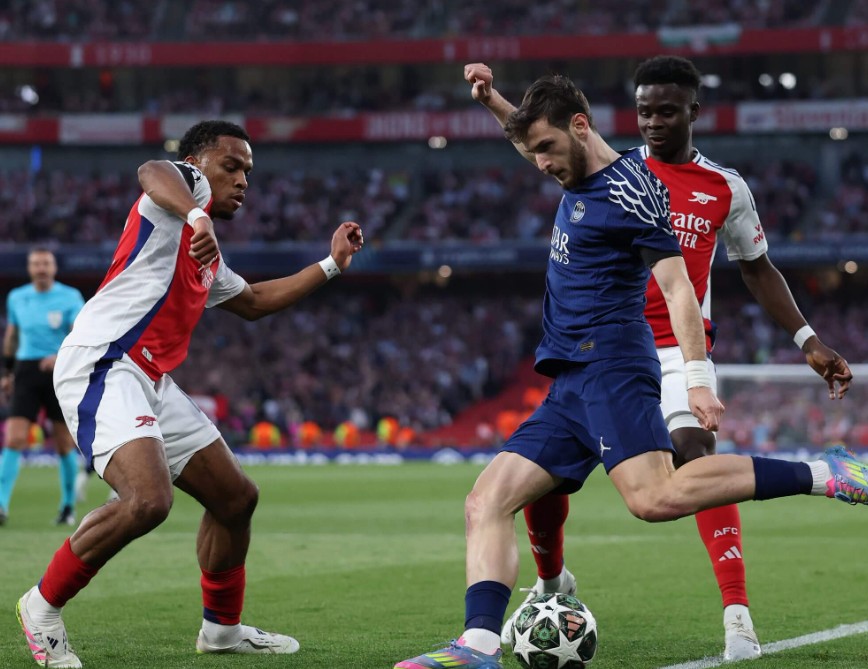 Футбол. Лига чемпионов УЕФА, Полуфинал. Пари Сен-Жермен — Арсенал. Прогноз: ИТ-1 (1.5) Б