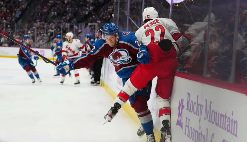 Хоккей. NHL. Колорадо Эвеланш — Каролина Харрикейнз. Прогноз: Тотал (5.5) Б