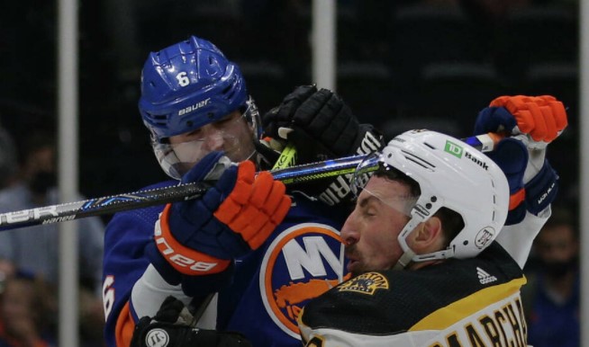 Хоккей. НХЛ. Бостон Брюинз – Нью-Йорк Айлендерс. Прогноз: Фора 2 (+1)