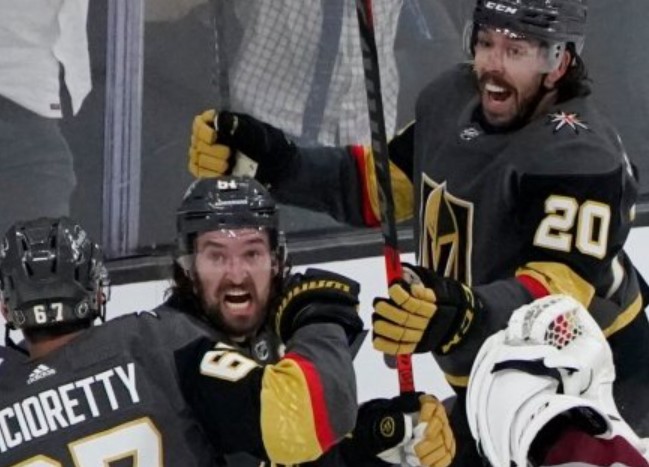 Хоккей. NHL. Колорадо Эвеланш – Вегас Голден Найтс. Прогноз: 2Х