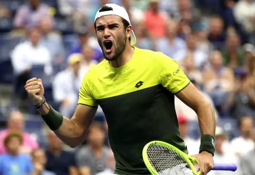 Теннис. ATP. Маттео Берреттини — Дэниэл Эванс. Прогноз: Тотал (22.5) Б