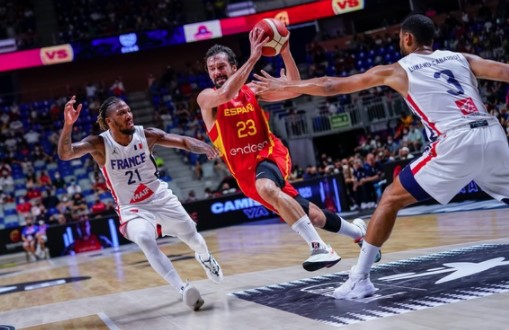 Баскетбол. Товарищеские матчи. Франция - Испания. Прогноз: Фора 2 (7.5)