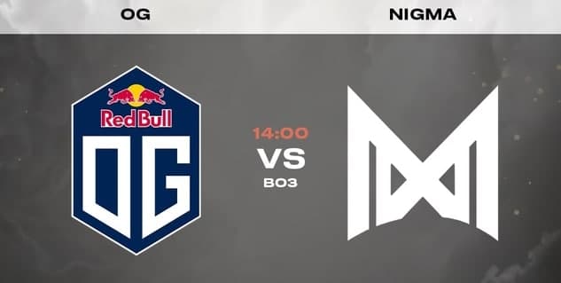 Dota 2. OG - Nigma. Прогноз: П1