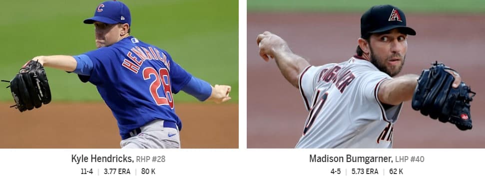 MLB. Аризона Даймондбэкс - Чикаго Кабс. Прогноз: П2