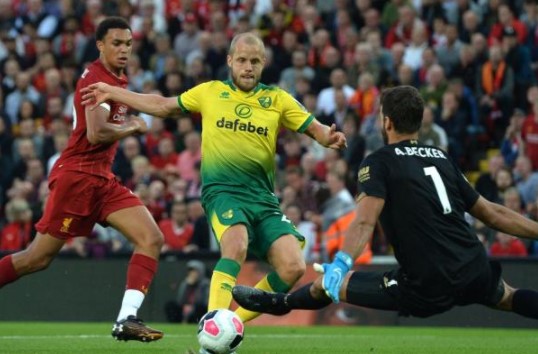 Футбол. Чемпионат Англии. Премьер-лига. Норвич Сити - Ливерпуль. Прогноз: Тотал (3) Б