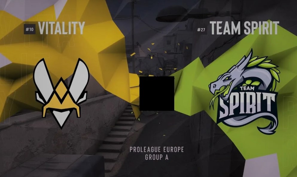 Counter-Strike. ESL Pro League.. Vitality — Spirit. Прогноз: Тотал (2.5) М