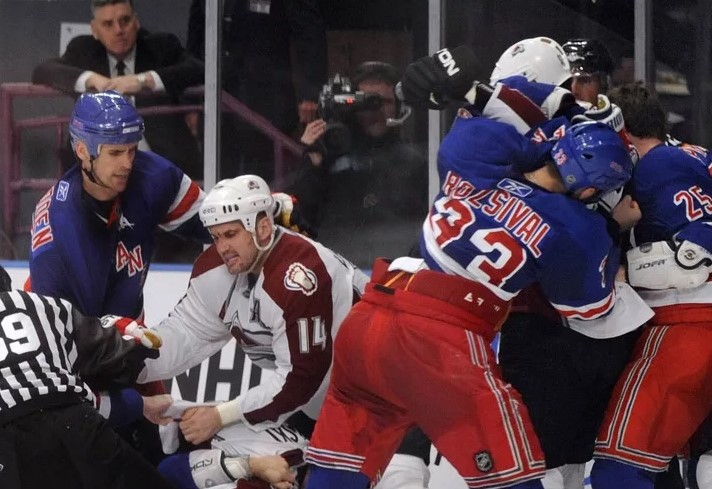 Хоккей. НХЛ. Рейнджерс - Колорадо. Прогноз: ИТ-1 (2.5) Б