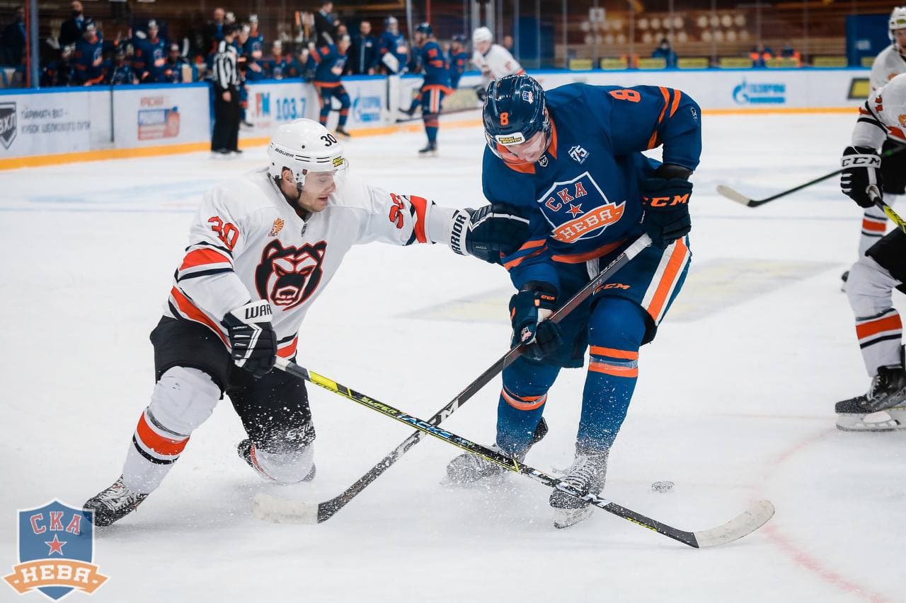 Хоккей. ВХЛ. Молот - СКА Нева. Прогноз: Тотал (5.5) М