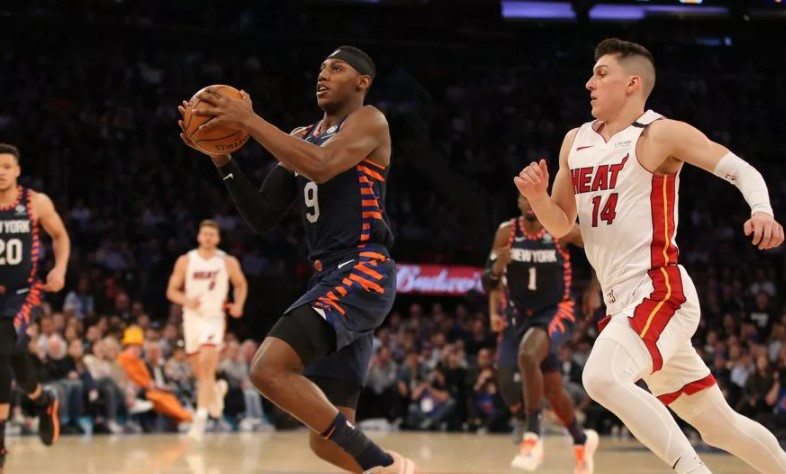 Баскетбол. NBA. Майами Хит — Нью Йорк Никс. Прогноз: Тотал (217.5) М