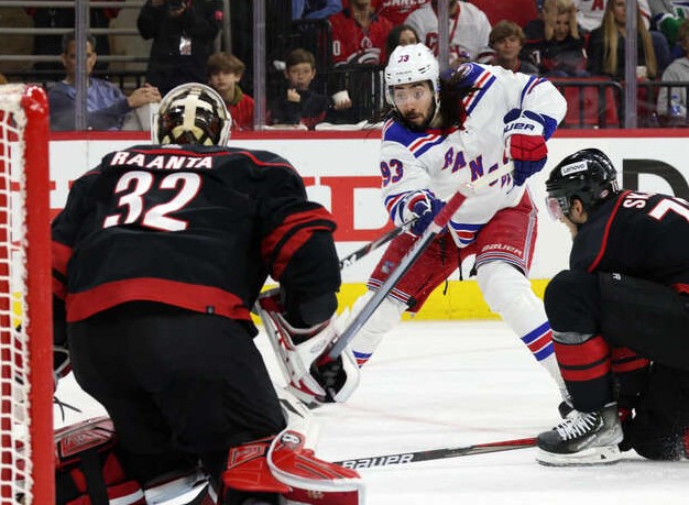 Хоккей. НХЛ. Каролина — Рейнджерс. Прогноз: 1Х + ТБ (3.5)