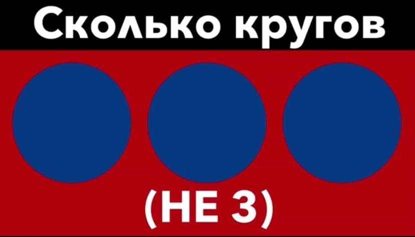 Тест для глаз Сколько кругов на картинке? - Загадка!