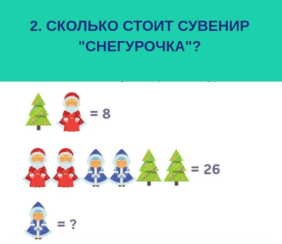 Сколько стоит снегурочка? - Загадка!