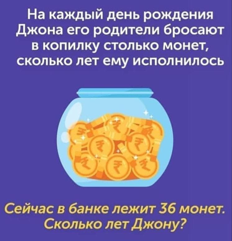 День рождения Джона - Загадка!