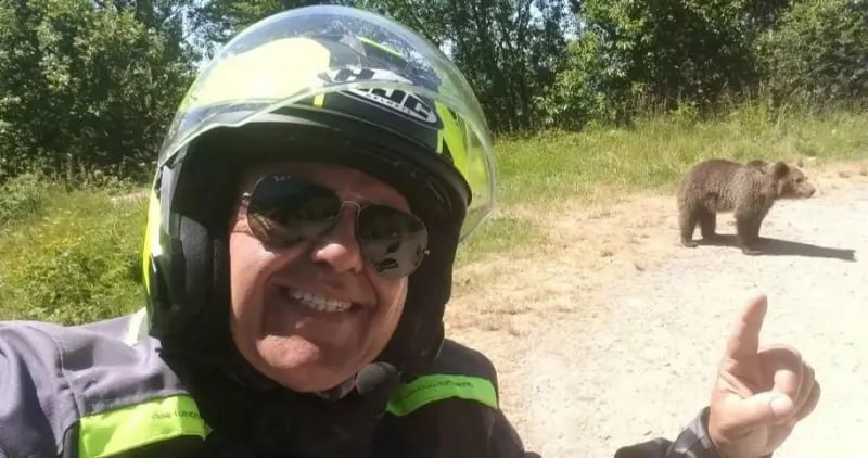 ЖЕСТЬ из Румынии. Мужик сделал селфи с медведем, после чего тот его сожрал.