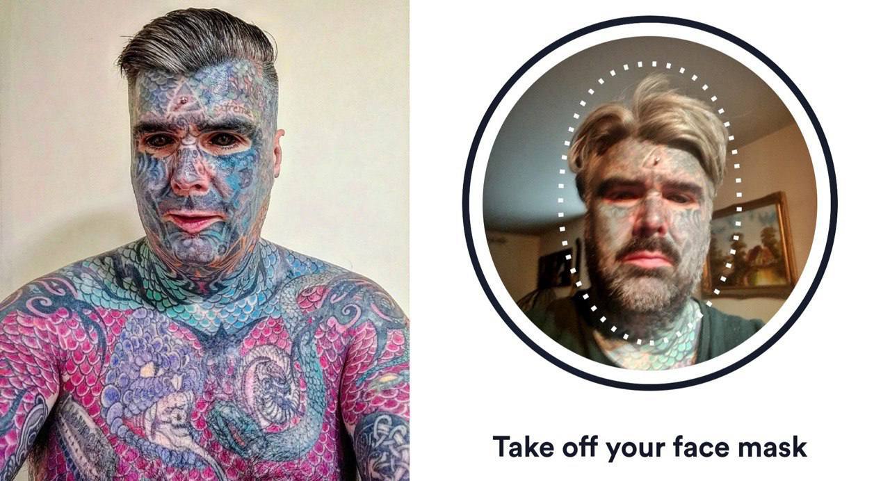 Проблемы с доступом к порно у самого татуированного мужчины Великобритании