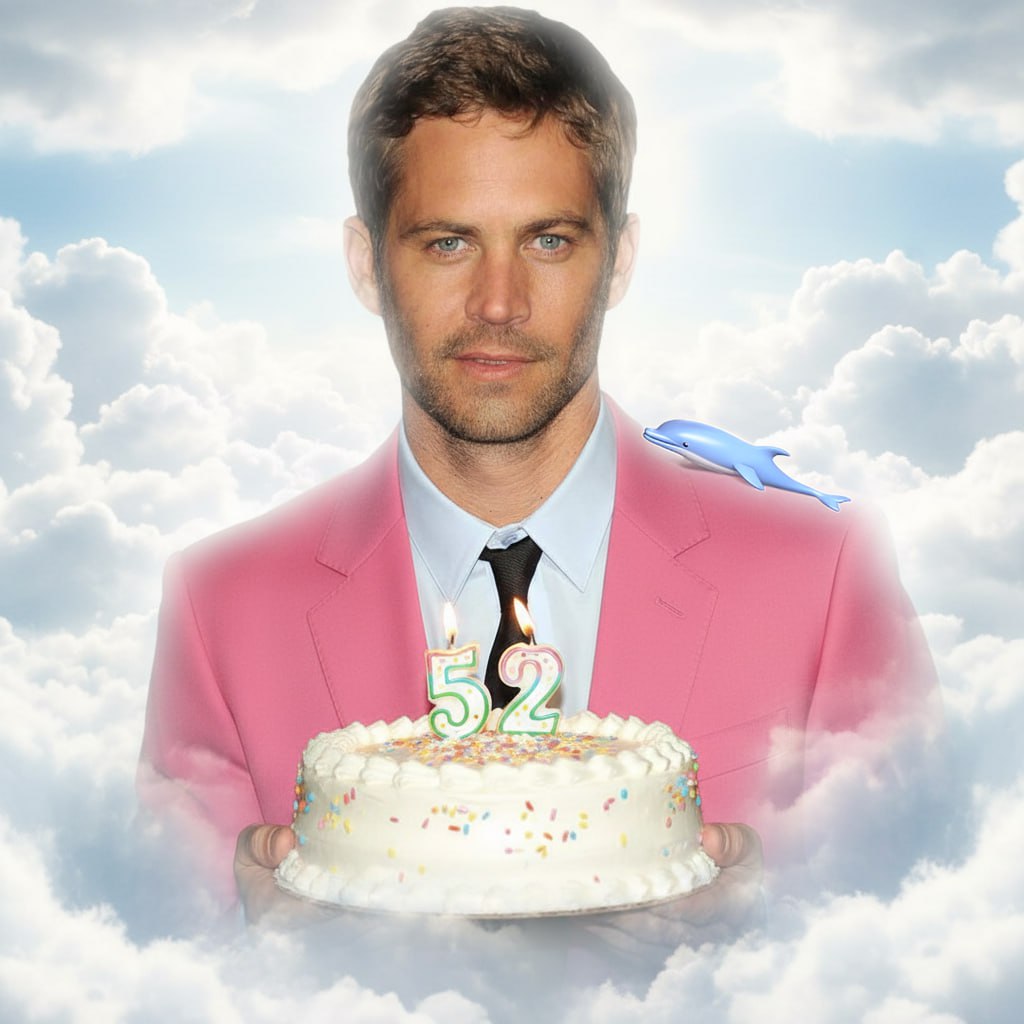 Пол Уокер — 52 года